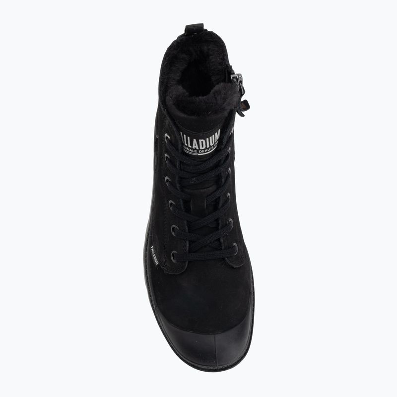 Черевики жіночі Palladium Pampa Hi Zip WL black/black 5