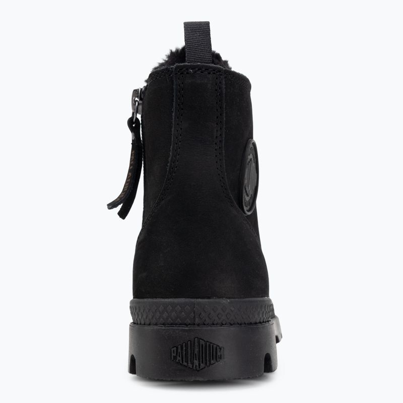 Черевики жіночі Palladium Pampa Hi Zip WL black/black 6