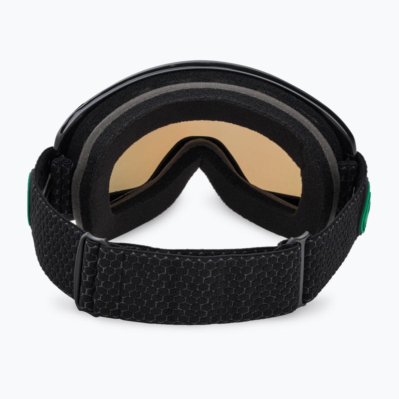 Маска лижна DRAGON D1 OTG split/lumalens green ion/lumalens amber 34798/6032333 4