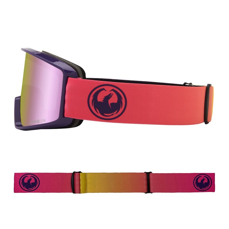 Маска лижна  DRAGON DXT OTG fade lite/lumalens pink ion 47022-689 6