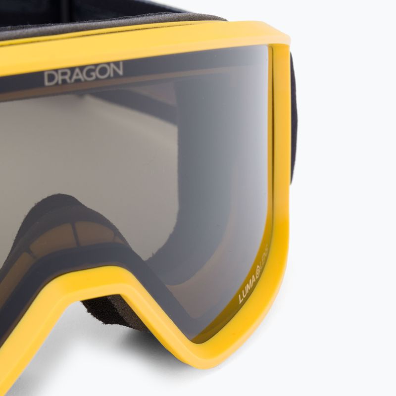 Маска лижна  DRAGON DXT OTG block dark/lumalens smoke 47022-700 5