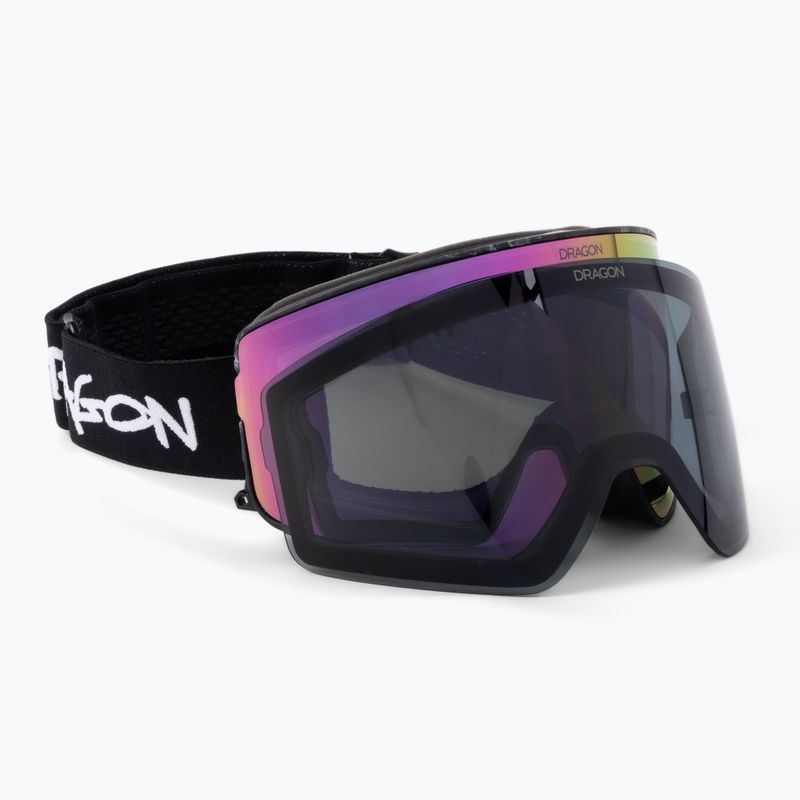 Маска лижна  DRAGON PXV2 sketchy/lumalens pink ion/lumalens dark smoke 42348-009