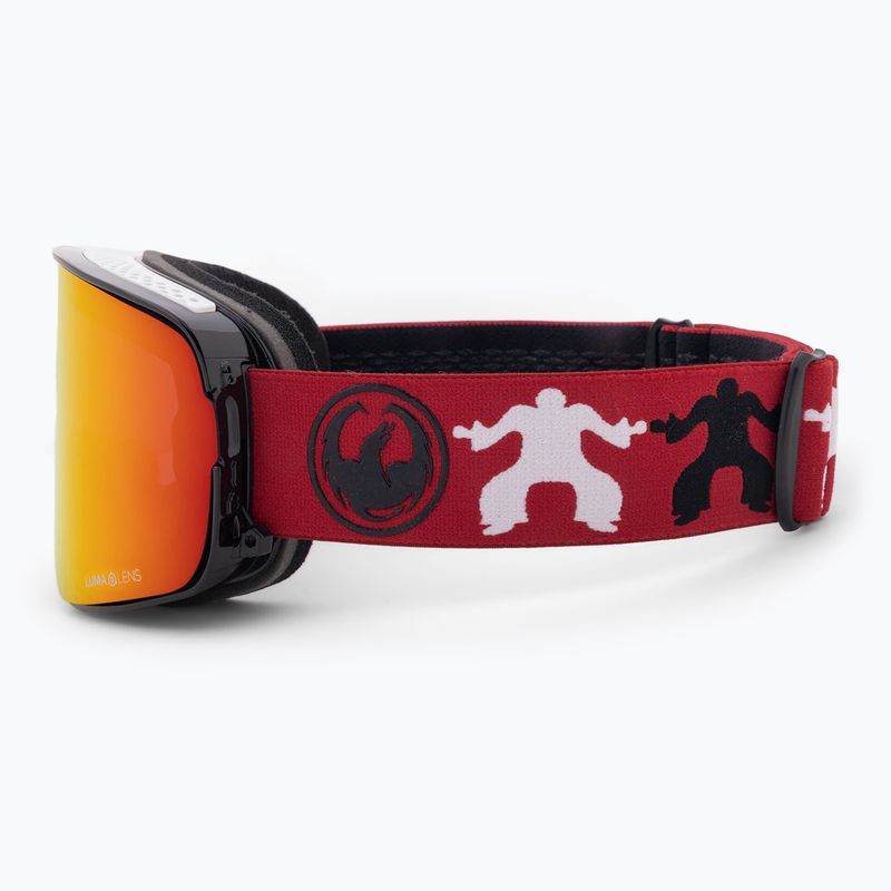 Маска лижна  DRAGON NFX2 forest bailey/lumalens red ion/lumalens rose 40458-023 5