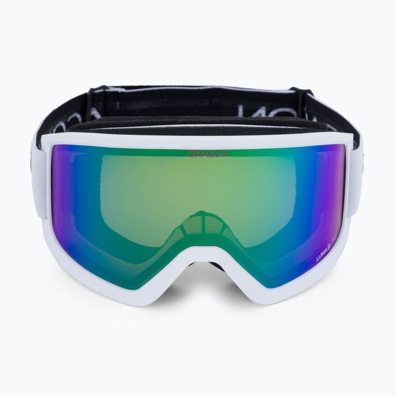 Маска лижна  DRAGON DX3 OTG white/lumalens green ion 40494-105 2