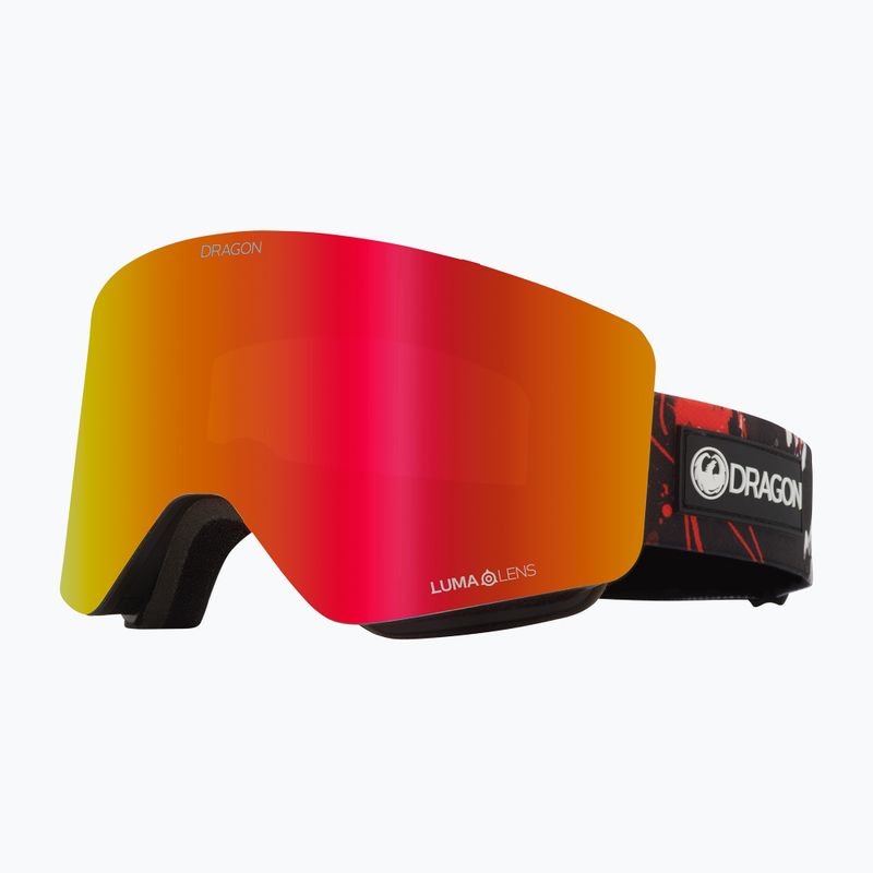 Маска лижна DRAGON R1 OTG koi/lumalens red ion/lumalens light rose DRG110/6331642 8