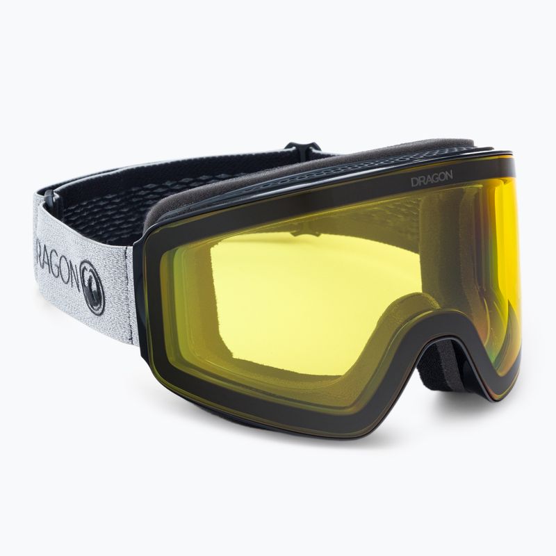 Маска лижна DRAGON PXV switch/lumalens photochromic yellow 38278/6534060