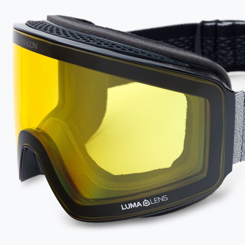 Маска лижна DRAGON PXV switch/lumalens photochromic yellow 38278/6534060 5