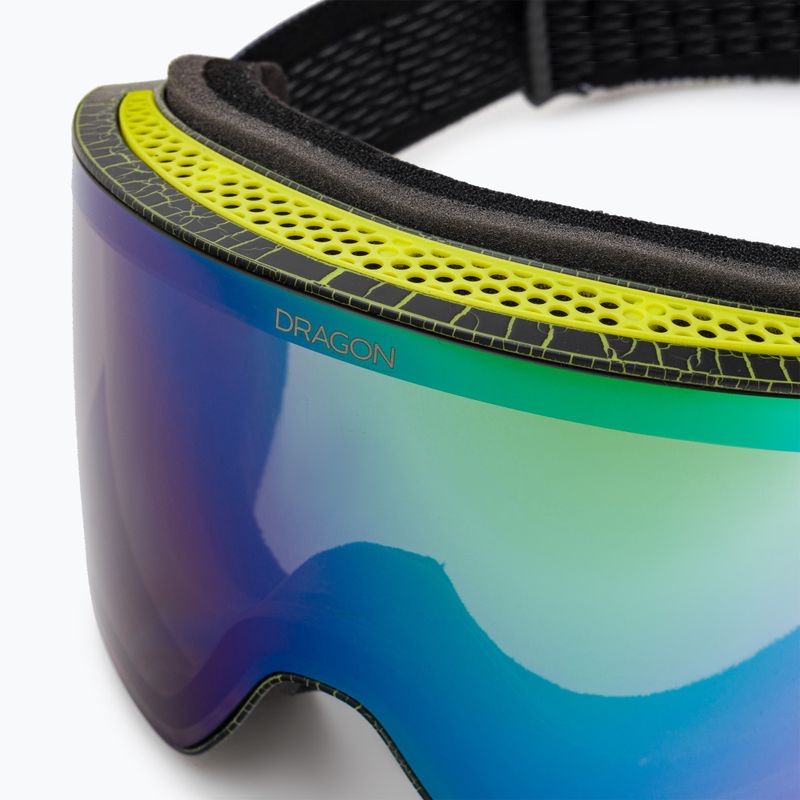 Маска лижна DRAGON PXV lichen/lumalens green ion/lumalens amber 38280/6534342 7