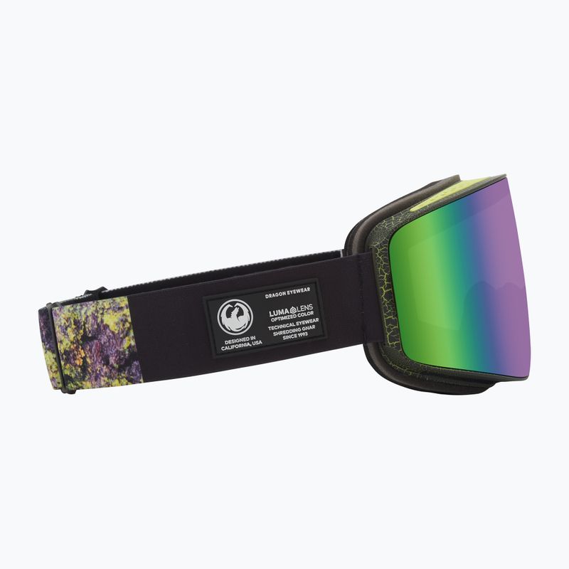 Маска лижна DRAGON PXV lichen/lumalens green ion/lumalens amber 38280/6534342 11