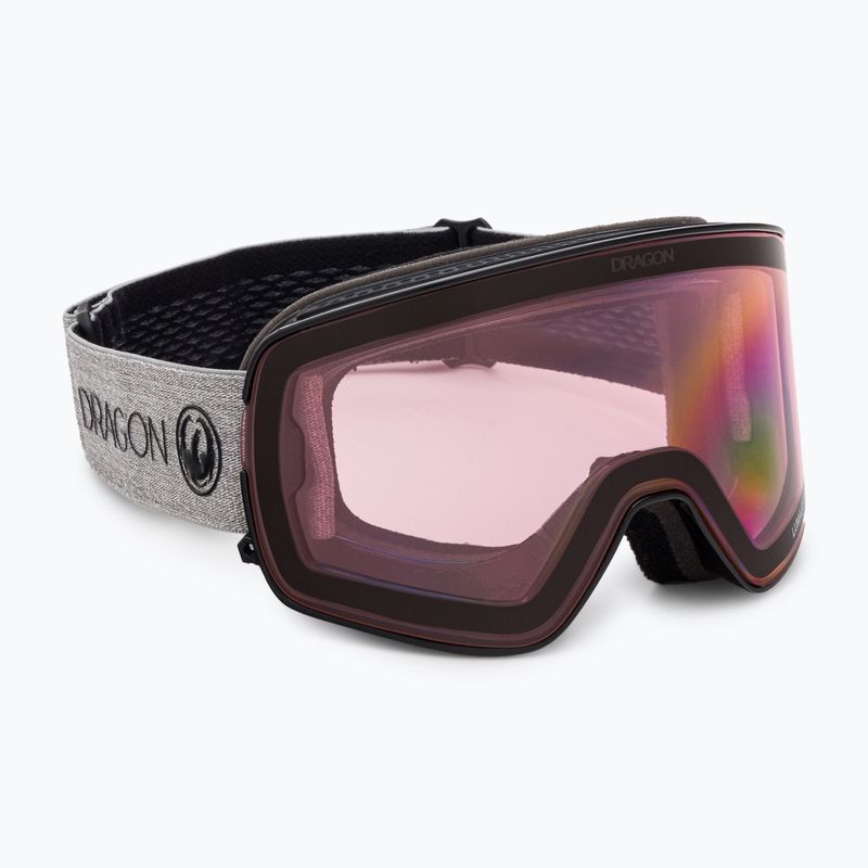 Маска лижна DRAGON NFX2 switch/lumalens photochromic light rose 43658/6030062