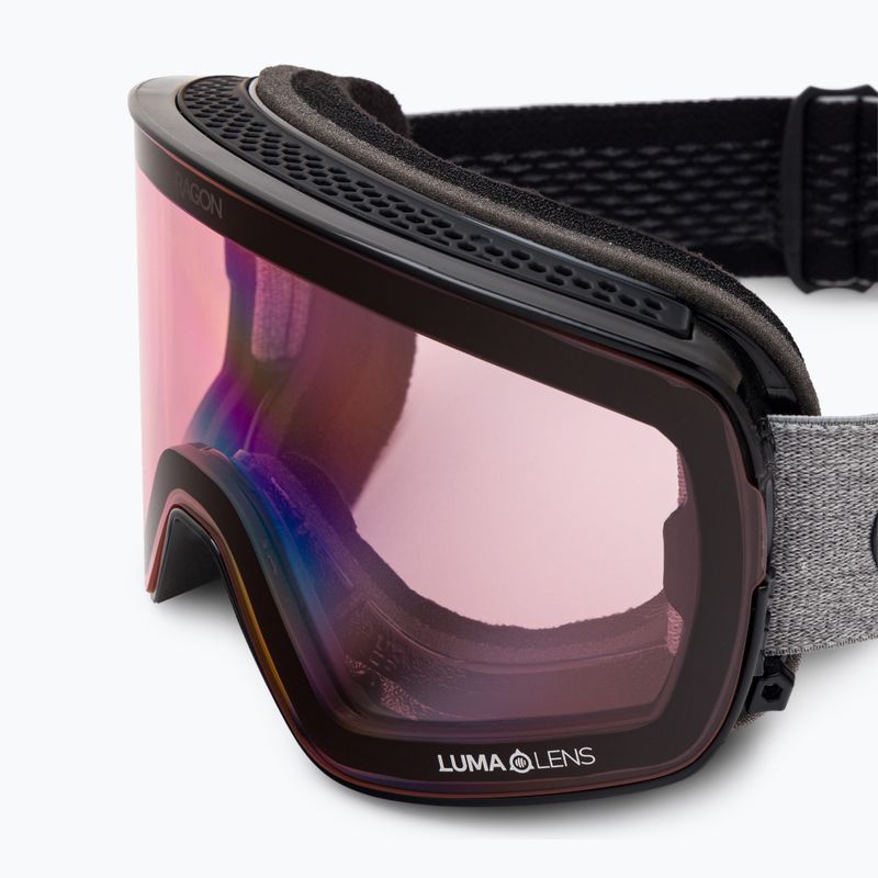 Маска лижна DRAGON NFX2 switch/lumalens photochromic light rose 43658/6030062 5