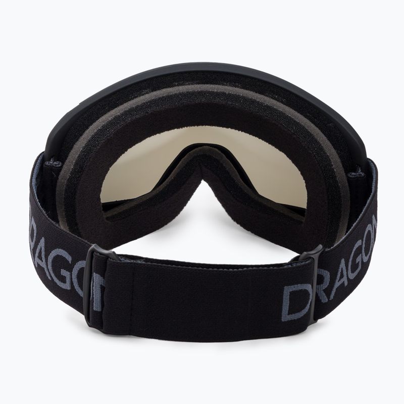 Маска лижна DRAGON D1 OTG blackout/lumalens dark smoke/lumalens amber 40461/6032001 4