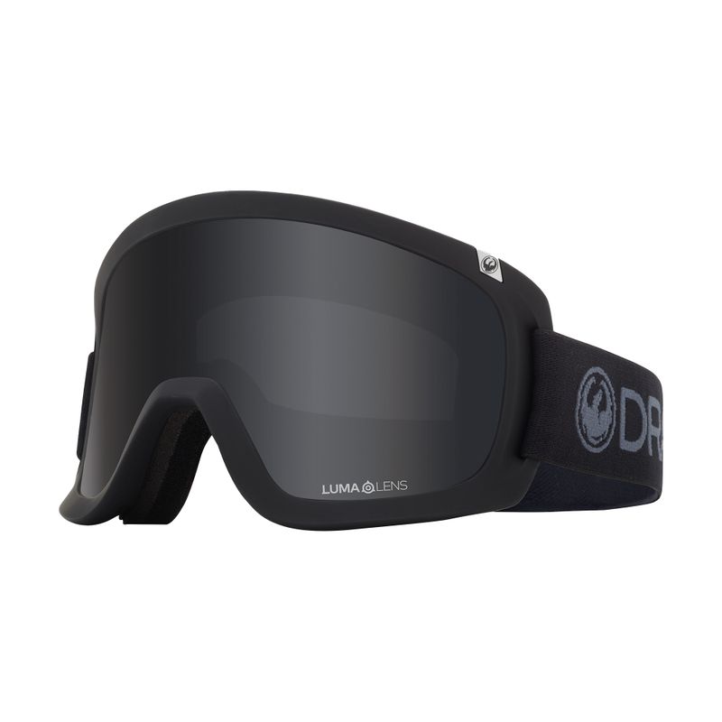 Маска лижна DRAGON D1 OTG blackout/lumalens dark smoke/lumalens amber 40461/6032001 7