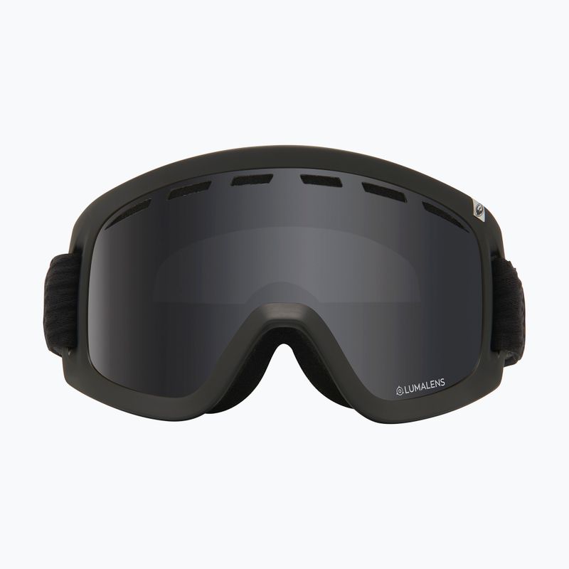 Маска лижна DRAGON D1 OTG blackout/lumalens dark smoke/lumalens amber 40461/6032001 9