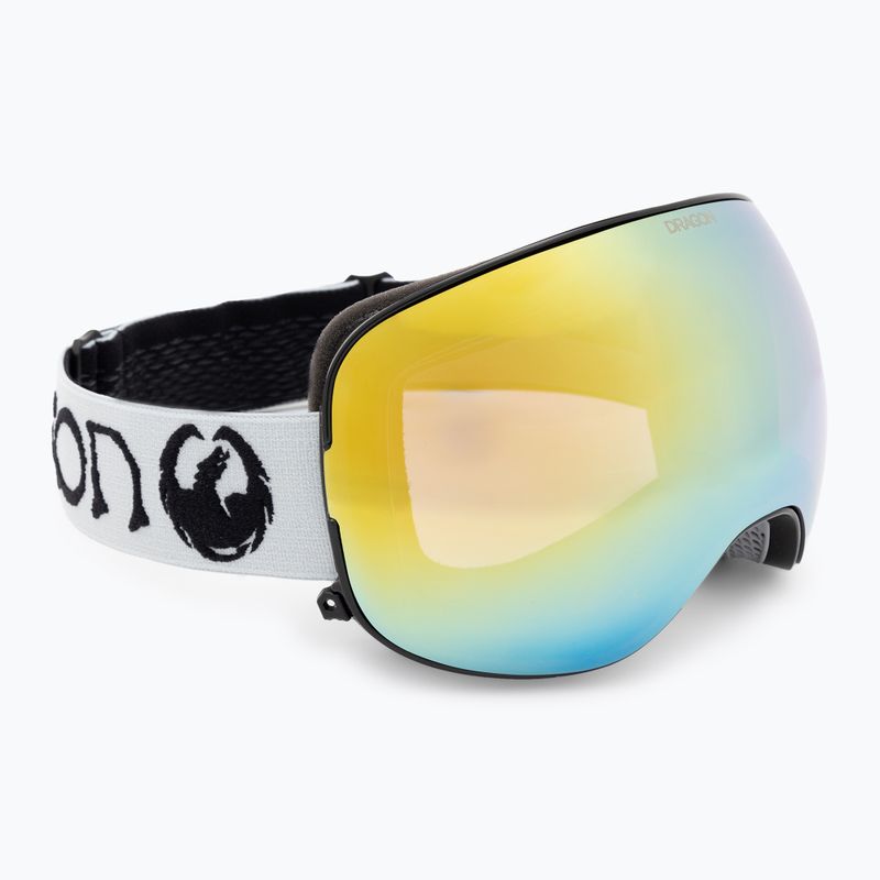 Гірськолижні окуляри DRAGON X2 classic grey/lumalens gold andion/amber 2