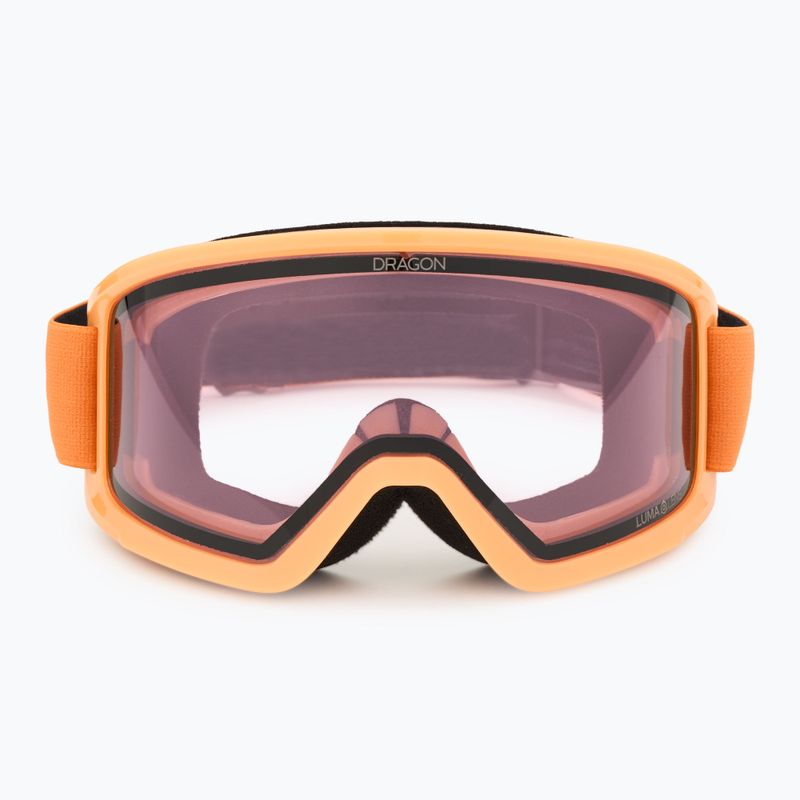 Окуляри гірськолижні DRAGON DX3 OTG apricot/lumalens light rose 2