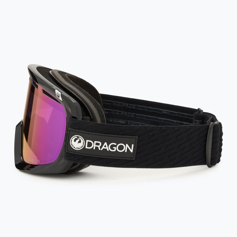 Окуляри гірськолижні DRAGON D1 OTG icon purple/lumalens purple ion+lumalens amber 5
