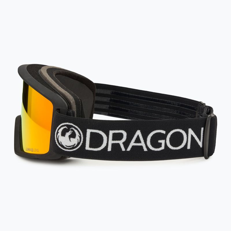 Окуляри гірськолижні DRAGON DXT OTG black/lumalens red ion 4