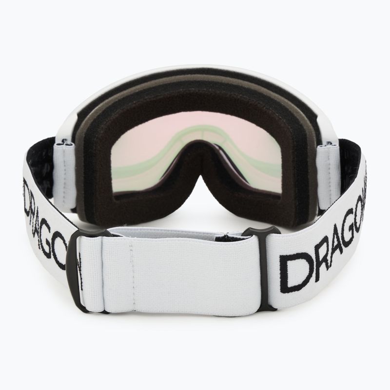 Окуляри гірськолижні DRAGON DXT OTG white/lumalens pink ion 3
