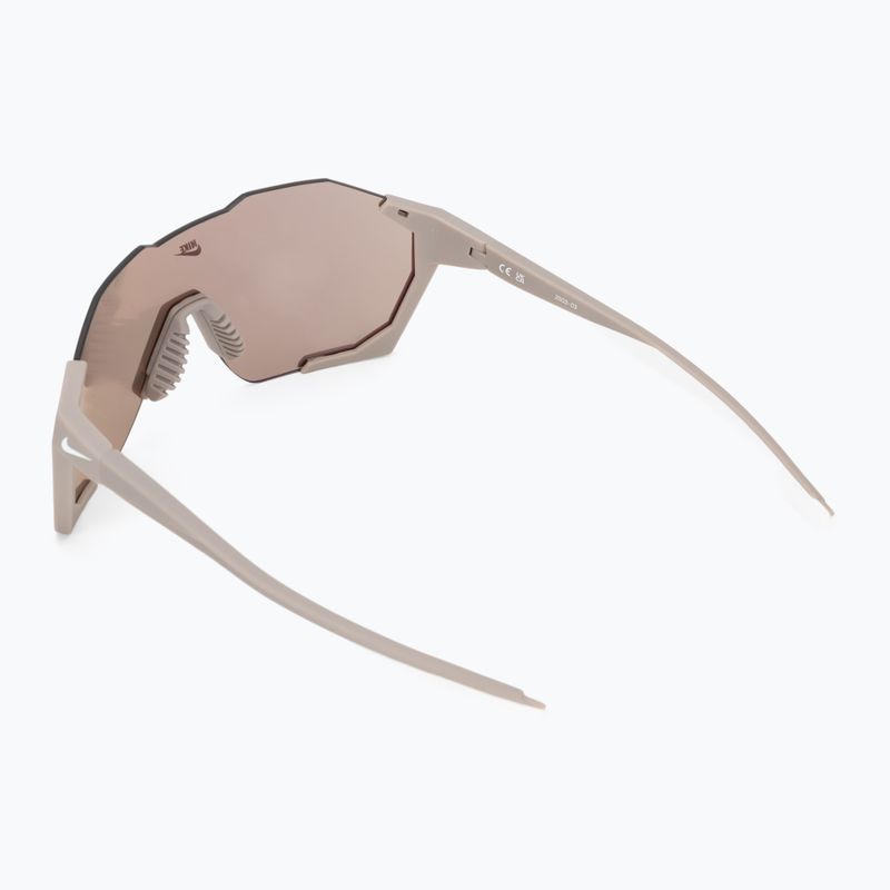 Окуляри сонцезахисні Nike Charged Shield matte college grey/gold mirror 2