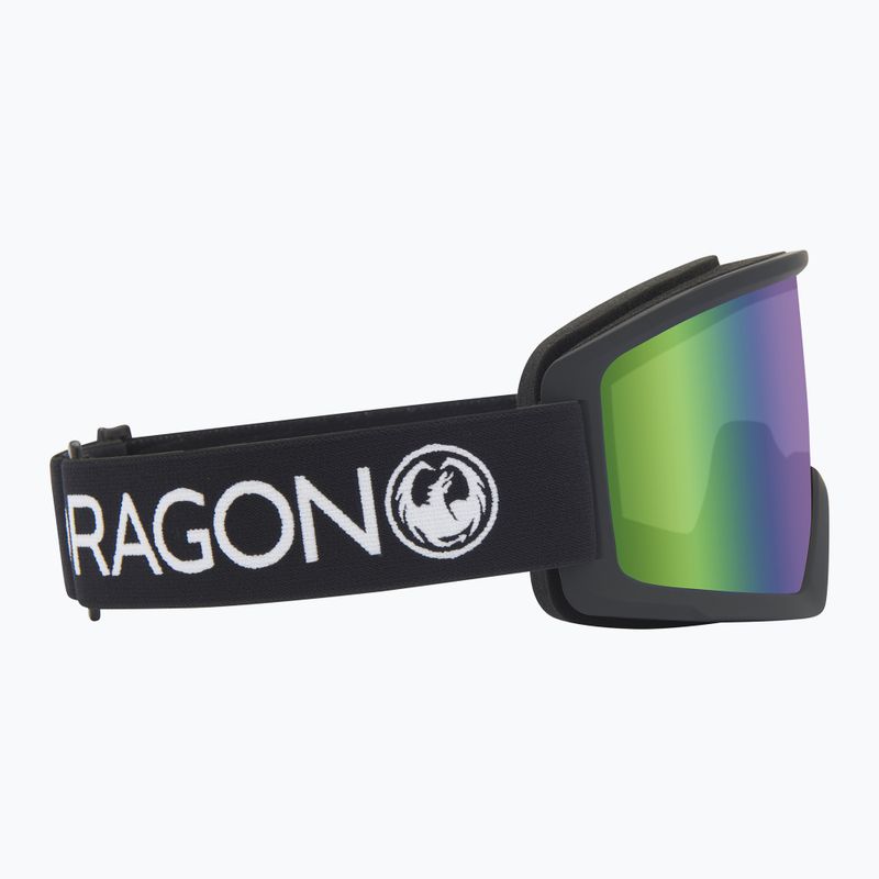 Гірськолижні маски DRAGON DX3 L OTG black/lumalens green ion 4