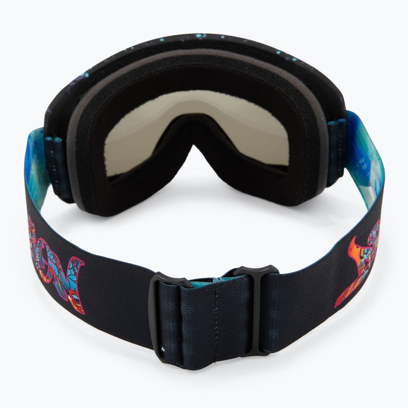 Окуляри гірськолижні DRAGON D1 OTG rattle can/lumalens dark smoke/lumalens flash blue 4