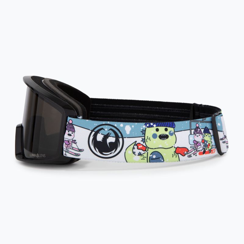 Лижні окуляри DRAGON DXT OTG powday/lumalens dark smoke 4