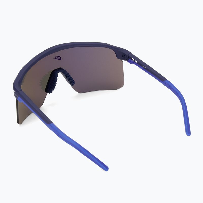 Окуляри сонцезахисні Nike Expedition Shield matte blue void/ blue mirror 2