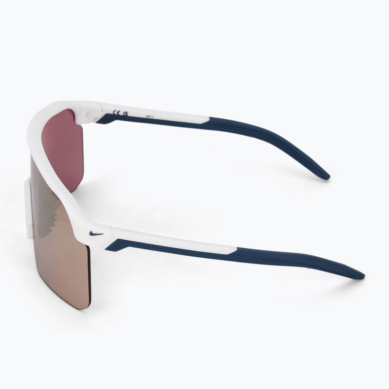 Окуляри сонцезахисні Nike Expedition Shield E matte summit white/ road chrome mirror 4