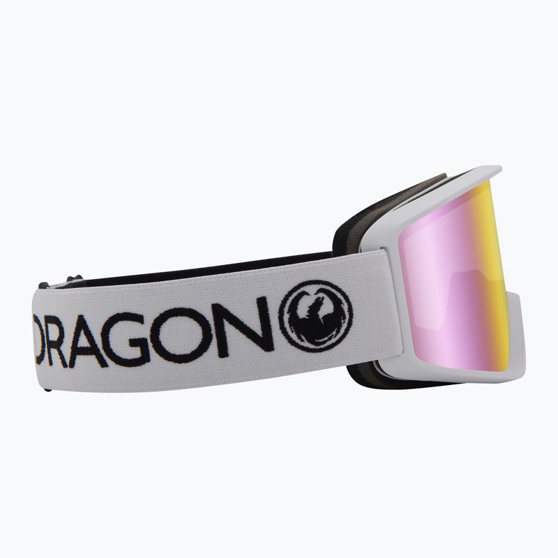 Окуляри гірськолижні DRAGON DX3 OTG white/lumalens pink ion 7