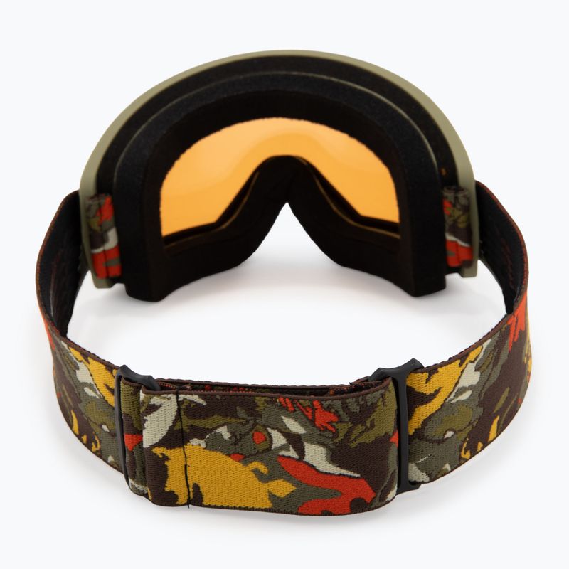 Окуляри гірськолижні DRAGON DX3 OTG leafy camo/lumalens amber 3