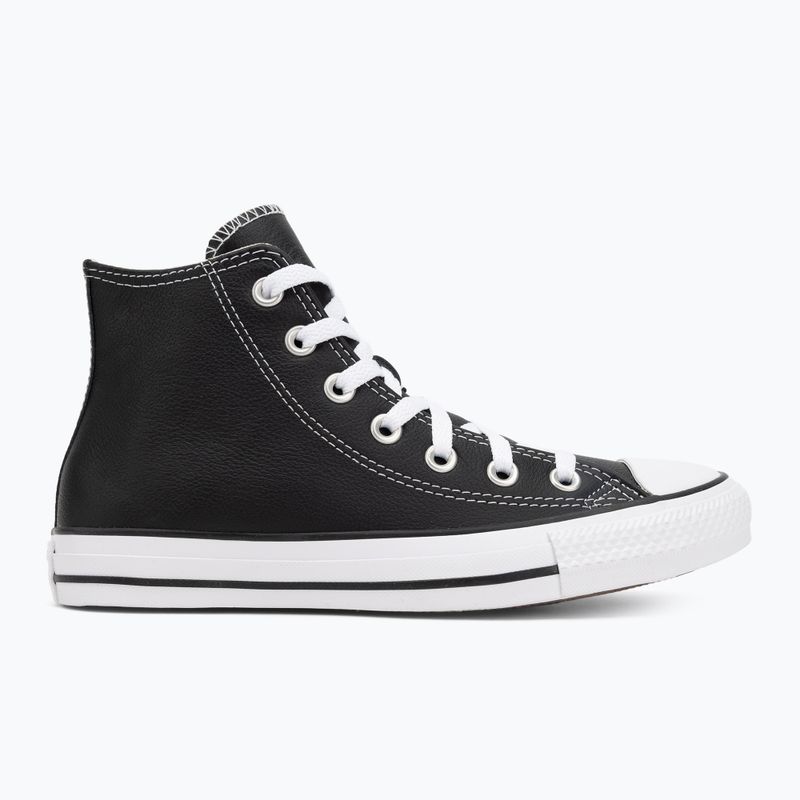 Кеди Converse Chuck Taylor All Star Leather Hi black 2