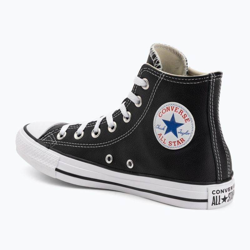 Кеди Converse Chuck Taylor All Star Leather Hi black 3
