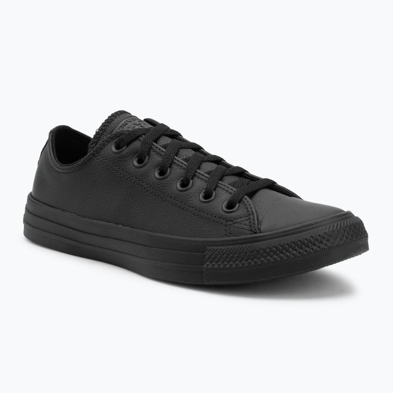 Кеди Converse Chuck Taylor All Star Leather black mono
