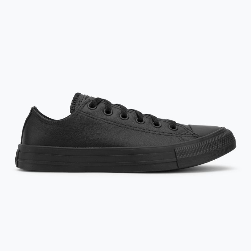 Кеди Converse Chuck Taylor All Star Leather black mono 2