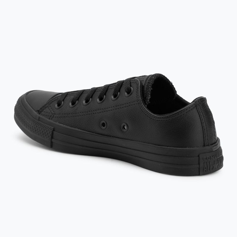 Кеди Converse Chuck Taylor All Star Leather black mono 3