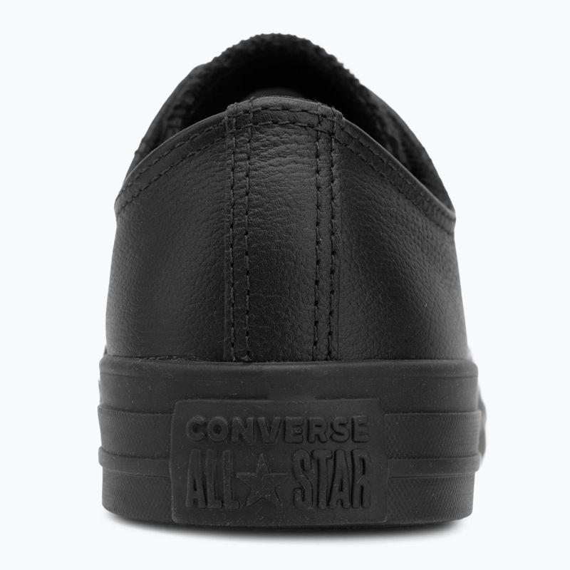 Кеди Converse Chuck Taylor All Star Leather black mono 6