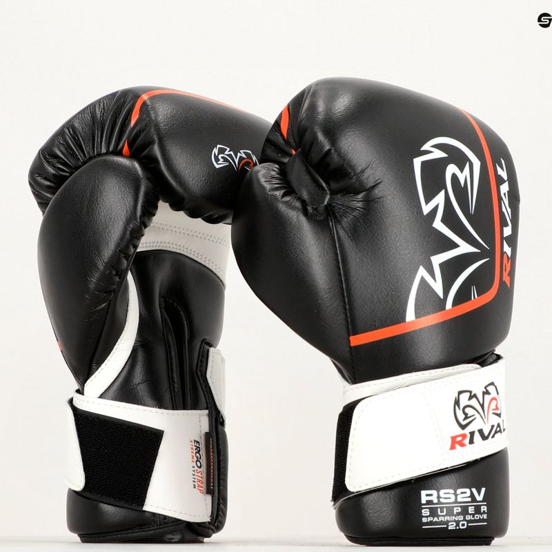 Рукавиці боксерські Rival Super Sparring 2.0 black 14