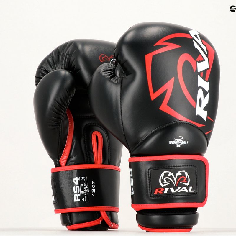 Рукавиці боксерські Rival Aero Sparring 2.0 black 14