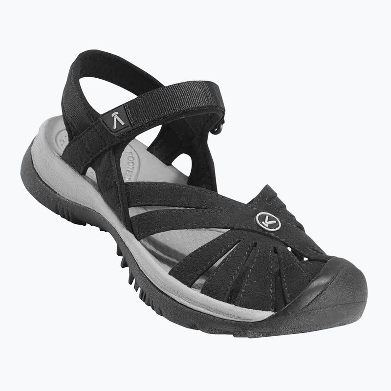 Жіночі босоніжки KEEN Rose чорні/нейтрально-сірі 7