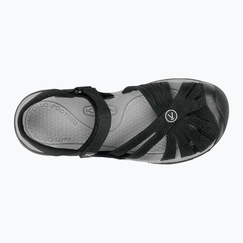 Жіночі босоніжки KEEN Rose чорні/нейтрально-сірі 11
