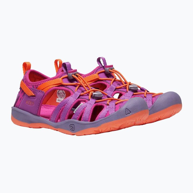 Сандалі трекінгові дитячі KEEN Moxie purple wine/nasturtium 9