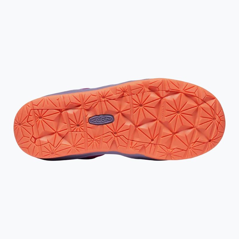 Сандалі трекінгові дитячі KEEN Moxie purple wine/nasturtium 11