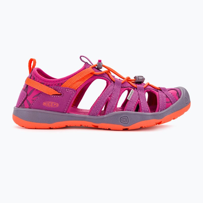 Сандалі трекінгові дитячі KEEN Moxie purple wine/nasturtium 2