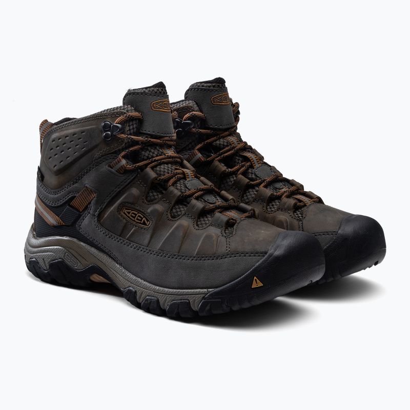 Черевики для трекінгу чоловічі KEEN Targhee III Mid black olive 1017787 5
