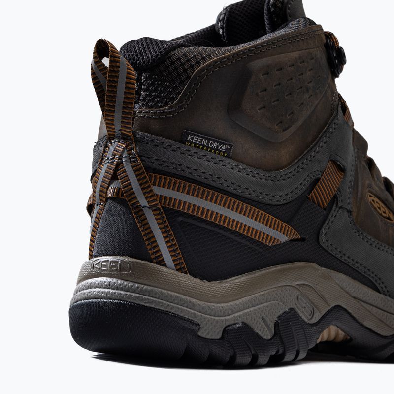 Черевики для трекінгу чоловічі KEEN Targhee III Mid black olive 1017787 8