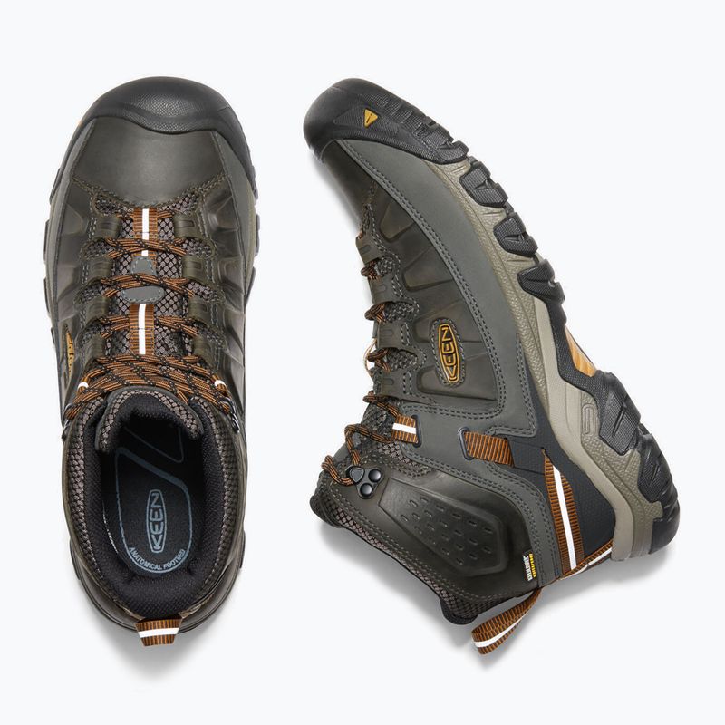 Черевики для трекінгу чоловічі KEEN Targhee III Mid black olive 1017787 10