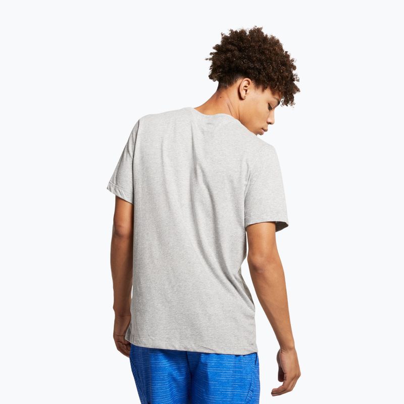 Футболка чоловіча Nike Dri-Fit dark grey heather/black 3