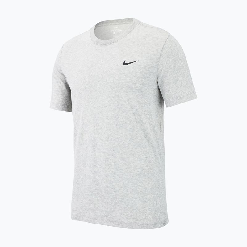 Футболка чоловіча Nike Dri-Fit dark grey heather/black 5