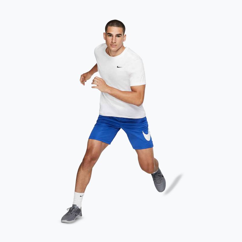 Чоловіча футболка Nike Dri-Fit smokey white/black 2